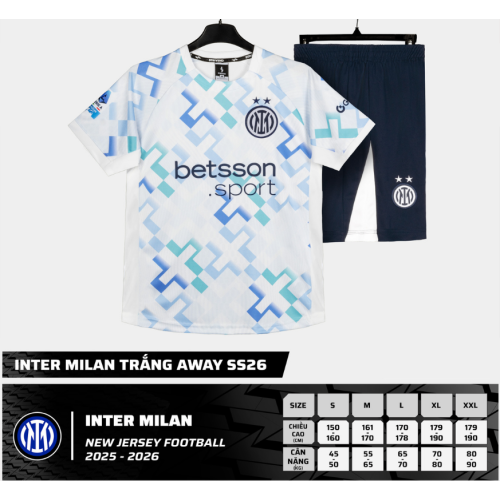[ HÀNG HOT ĐẶT TRƯỚC ] Bộ Bóng Đá Inter Milan