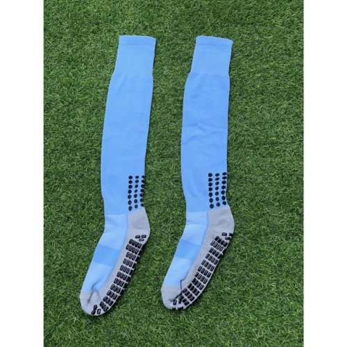 Tất Đá Bóng Chống Trơn Dài - Xanh Dương