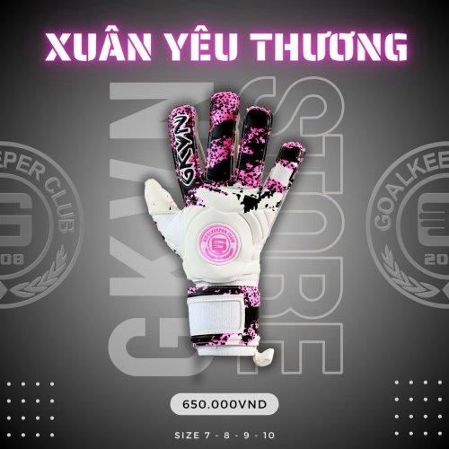 Găng Tay Thủ Môn GKVN 4 Mùa - Xuân Yêu Thương