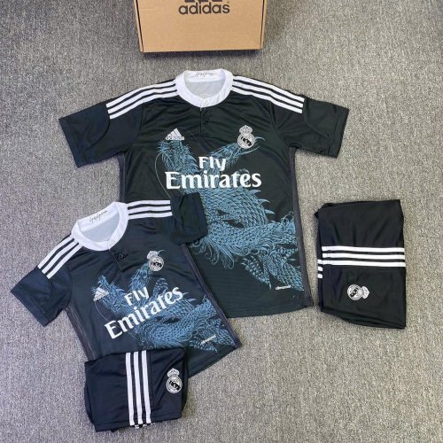 Bộ Bóng Đá Real Madrid Trẻ Em 14/15 Rồng Đen