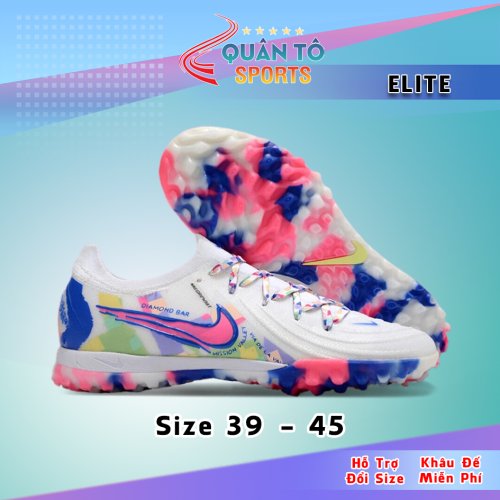 Giày Bóng Đá Nike Phantom GX2 Elite V1 Cổ Lửng TF 7 Sắc Cầu Vồng
