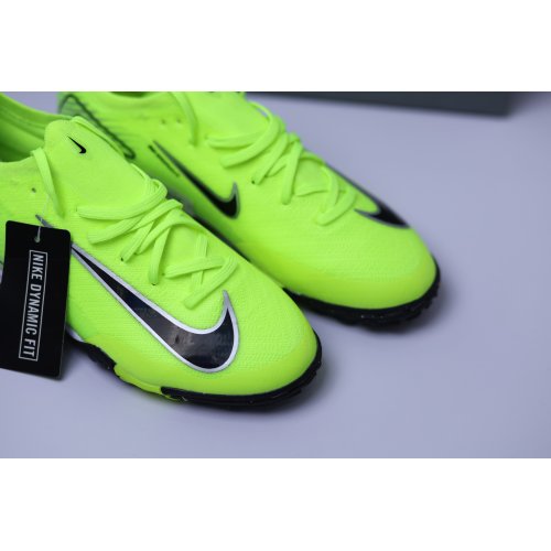 Giày Bóng Đá Nike Mercurial VAPOR 16 PRO Đế Đệm Cổ Lửng TF Xanh Chuối