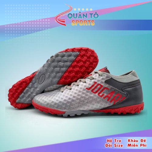 Giày đá bóng Jogarbola Colorlux 2.0 Ultra Bạc Đỏ