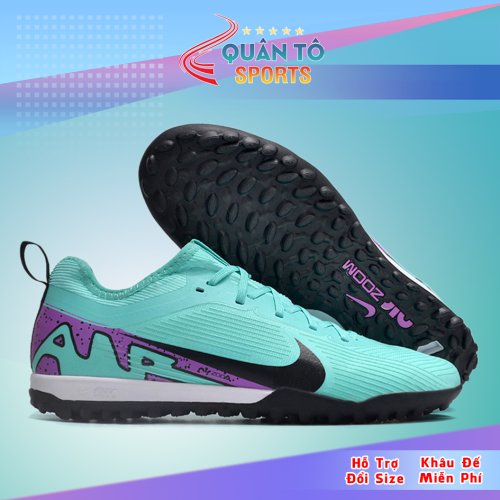 Giày Bóng Đá Nike Mercurial Vapor 16 Pro V2 Cổ Lửng HQ TF Xanh C1