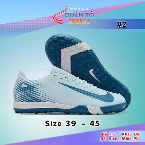 Giày Bóng Đá Nike Mercurial Vapor 16 Academy V2 Xanh TF