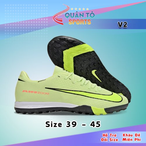 Giày Bóng Đá Nike Mercurial Vapor 16 Academy V2 TF Xanh Lá Vạch Chuối