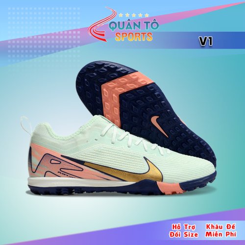 Giày Bóng Đá Nike Mercurial Vapor 16 Pro 2025 Cổ Lửng HQ TF MDS 009 Xanh Xám