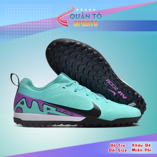 Giày Bóng Đá Nike Mercurial Vapor 15 Pro Cổ Lửng HQ TF Xanh C1