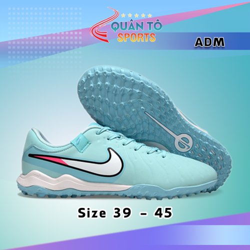 Giày Bóng Đá Nike Tiempo10 Academy TF Xanh Ngọc
