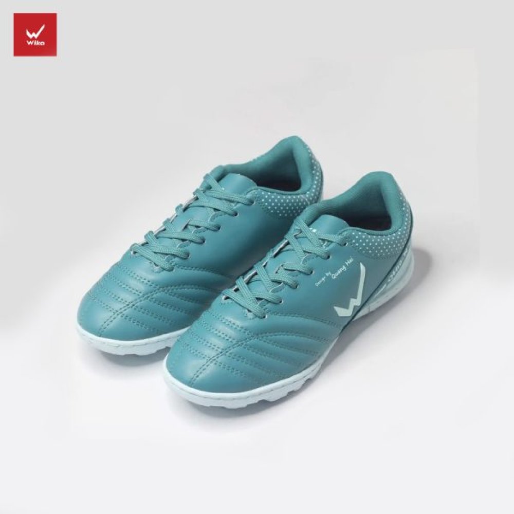 Giày Bóng Đá Trẻ Em Wika QH19 Neo TF Xanh Rêu