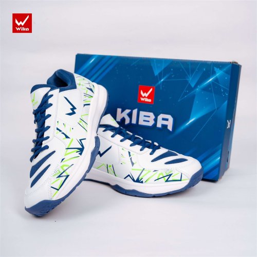 Giày Thể Thao Wika Kiba Trắng Xanh Dương Xanh Chuối
