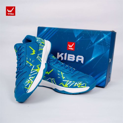 Giày Thể Thao Wika Kiba Xanh Dương Viền Chuối