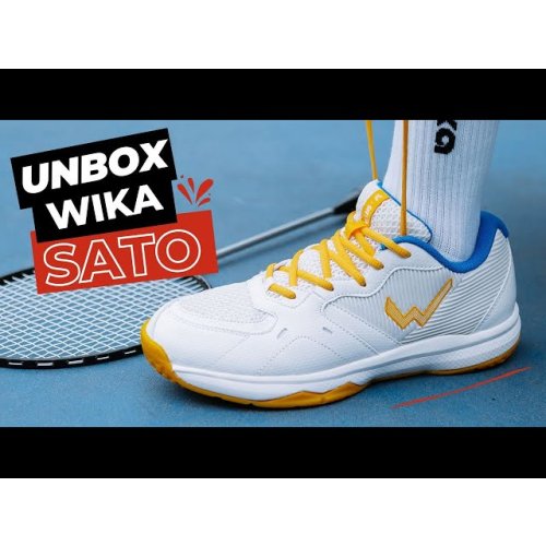 Giày Thể Thao Wika SaTo trắng Vàng