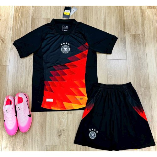 Bộ Bóng Đá Tuyển Đức EURO 2024 Đen Đỏ