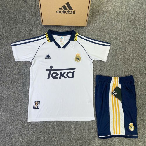 Bộ Bóng Đá Real madrid  Sân Nhà retro có cổ