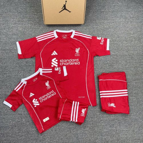 Bộ Bóng Đá Liverpool SN 25/26 Đỏ