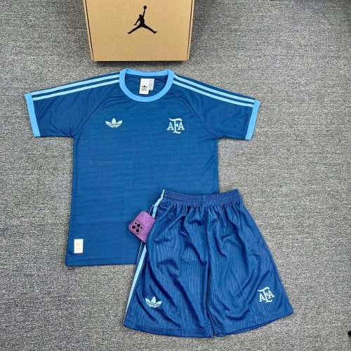 BỘ Bóng Đá ARgentina Dòng Thời Trang Xanh