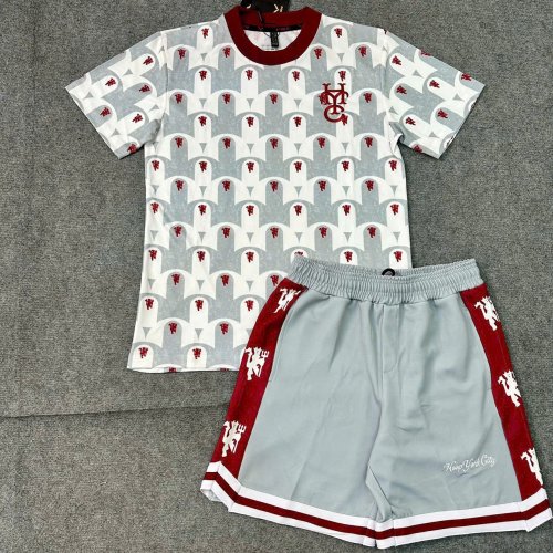 Bộ Bóng Đá Manchester United Dòng Thời Trang Xám Trắng Đỏ