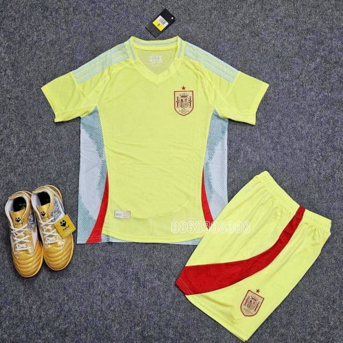 Bộ Bóng Đá Tây Ban Nha Sân Khách EURO 2024