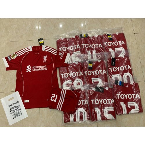 Đơn Đatwj ÁO Liverpool đỏ TOYOTA