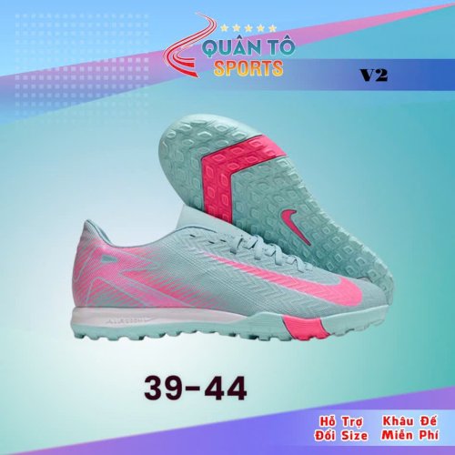 Giày Bóng Đá Nike Mercurial Vapor 16 Academy V2 TF Xanh Hồng