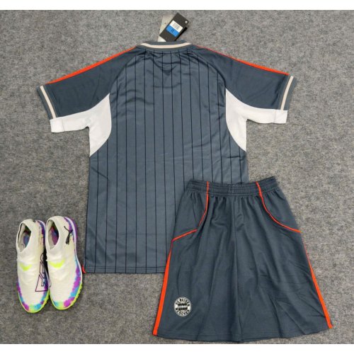 Bộ Bóng Đá Bayern Munich SK Xám Đậm 2025/2026