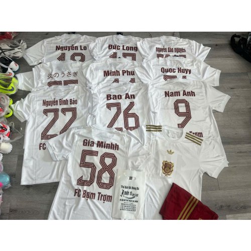 Đơn Đặt Áo Beyern Trắng FC Bợm Trợm