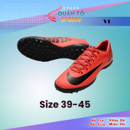 Giày Bóng Đá Nike Mercurial Vic 6 TF Đỏ