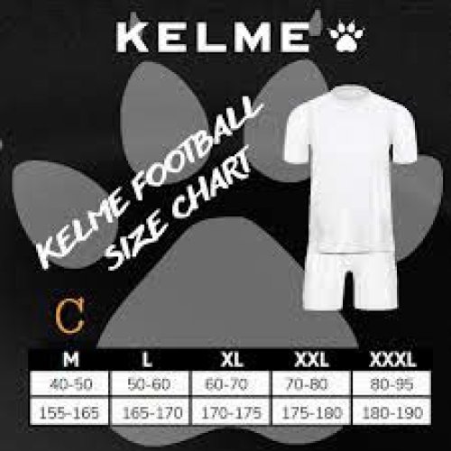 Bộ Quần Áo Bóng Đá Kelme -Trắng viền Xanh Chuối