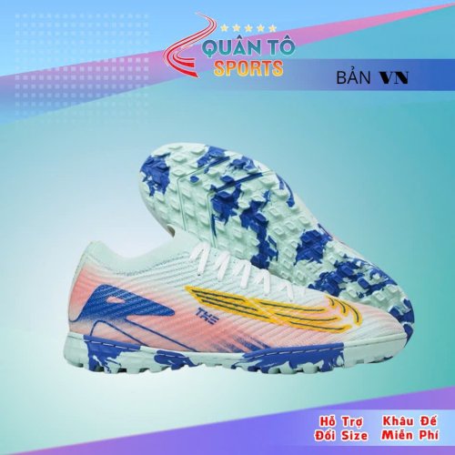 Giày Bóng Đá Việt Nam Vapor 16 Elite MDS 009 Trắng Cam TF