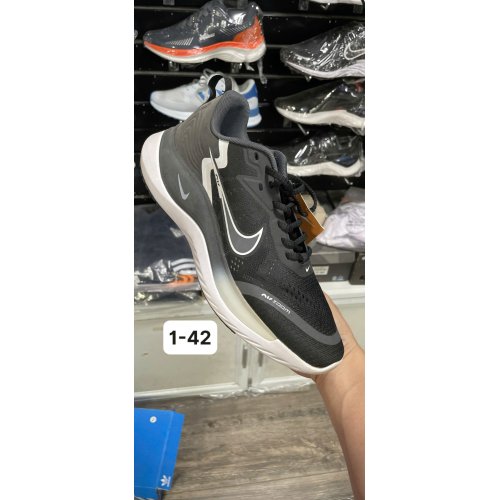 Giày Thể Thao Nike Đen Đế Đen Trắng