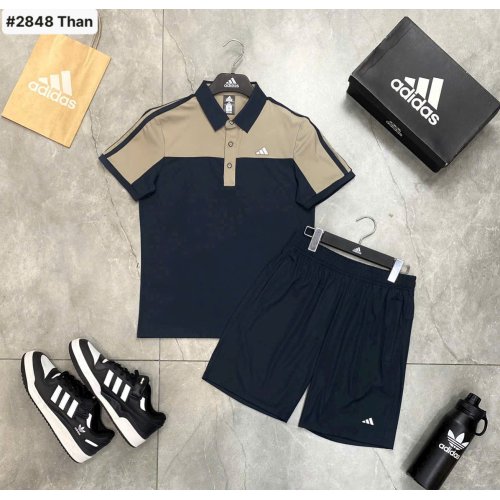 Bộ Thể Thao Adidas 2848 Xanh Than