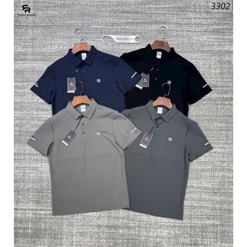 ÁO POLO RUN MAX-MAU GHI