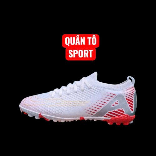Giày Bóng Đá VN Nike Mercurial Vapor 16 Elite TPU TF - Trắng Đỏ.