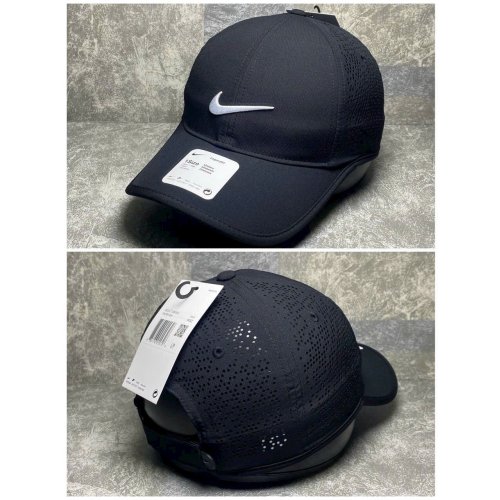 Mũ Lưỡi Trai Nike Đen Lưới Nửa Đầu