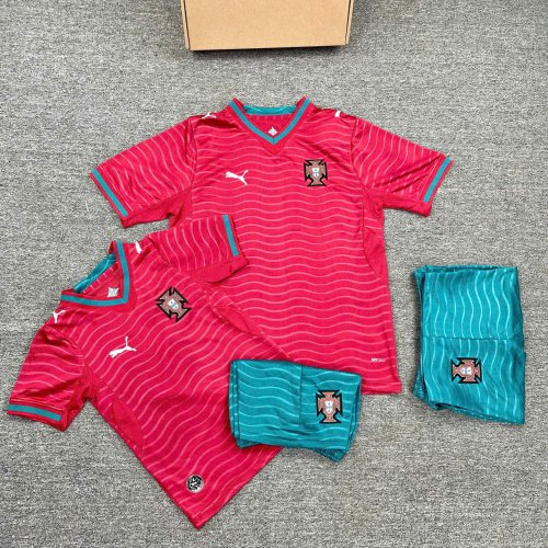 BỘ QUẦN ÁO BÓNG ĐÁ BỒ ĐÀO NHA SÂN NHÀ BẢN SIÊU CẤP LÔNG RỒNG