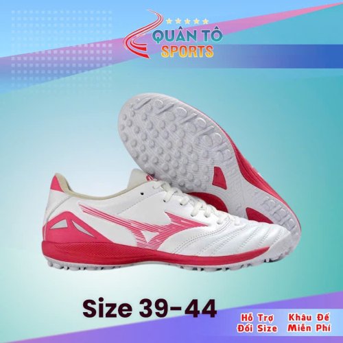 Giày Bóng Đá Mizuno Neo 4 Pro Đế Đệm HỒNG