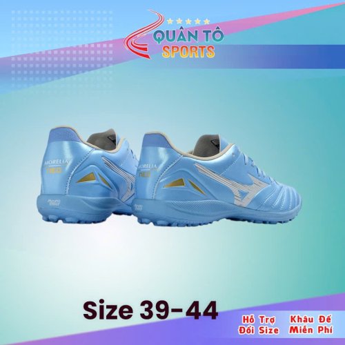 Giày Bóng Đá Mizuno Neo 4 Pro Đế Đệm Xanh Ngọc Trắng;;