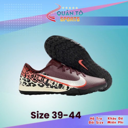 Giày Bóng Đá Nike Mercurial Vapor 16 Academy United003 Safari Nâu Xám Đế Đệm TF/