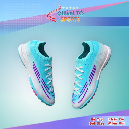 Giày Bóng Đá Winbro Mercurial Vapor 17 Elite TF - Xanh Ngọc Tím.