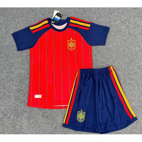 Bộ Bóng Đá Tây Ban Nha Sân Nhà 2026 WC Đỏ Bản Đẹp