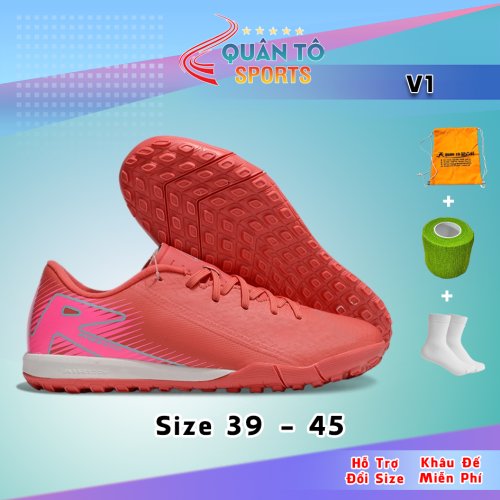 Giày Bóng Đá Mercurial Vapor 16 Academy Đế Đệm TF Đỏ