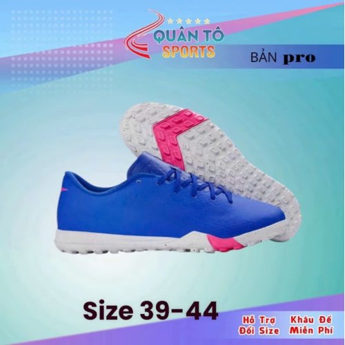 Giày Bóng Đá Mercurial Vapor 16 Academy Xanh CoBan Vạch Trắng/