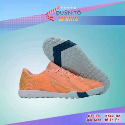 Giày Bóng Đá Mercurial Vapor 16 Academy Đế Đệm Mbappe Cam Xanh Biển TF
