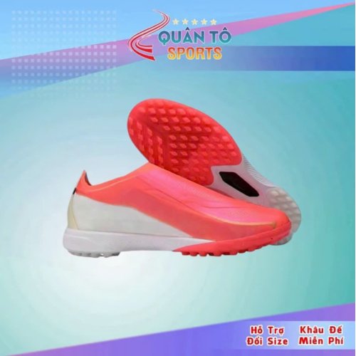 Giày Bóng Đá F50 Hyperfast Elite LL WC26 Đỏ Hồng Không Dây TF