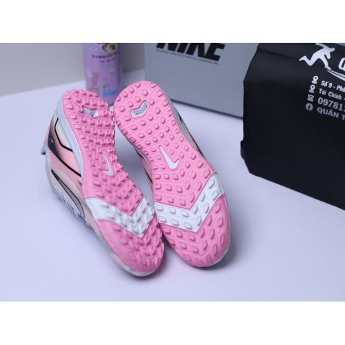 Giày Bóng Đá Nike Mercurial Vapor 16 Elite V2 Đế Đệm Cổ Lửng TF Hồng Bạc