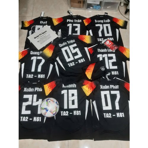 Đơn Áo TA2 - K61 Đức Đen