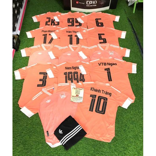 Đơn Áo FC Phùng Chí Kiên - 3 Lá Cam Fake Thái