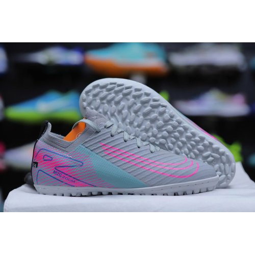 Giày Bóng Đá Nike Mercurial Vapor 16 Pro Đế Đệm TF VN Xám Hồng