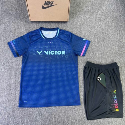 Bộ cầu lông victor xanh than 2025